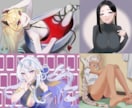 丁寧な1枚絵、アイコンお描きします 細部まで綺麗な線のイラストをお届けします！ イメージ2