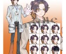 TRPG等で使用する立ち絵を作成します 自分だけの立ち絵で素敵な思い出に！ イメージ7