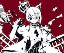 歌ってみたイラスト描きます ポップでカラフル、納期早めで割安❗ イメージ4