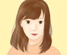 ふんわりかわいい厚塗り風似顔絵、お描きします アイコンやブログ、名刺、結婚式やプレゼントにも最適★ イメージ3