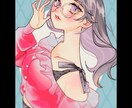 透明感のある女の子描きます サムネ、一枚絵、グッズ等…丁寧に制作いたします！ イメージ3