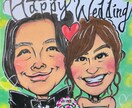記念日・祝いごとのプレゼント似顔絵を描きます 大切な方への特別なプレゼントをいかがですか イメージ5