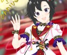 SNSアイコンや一枚絵等、お描きします かわいい絵柄寄りのキャラクター イメージ3