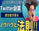 初心者向Twitter(X)副業教えます 学生、主婦、社会人誰でも構いません、初心者向け講座になります イメージ1