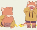 デフォルメキャラクター描きます キャラクターをデフォルメします イメージ1