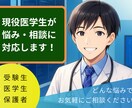 現役医学生が、様々な悩みや相談にのります 受験生・保護者・医学生など幅広い方のご相談に対応いたします！ イメージ1