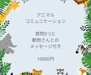 アニマルコミュニケーション 動物さんとお話しします アニマルコミュニケーションと動物さんからのメッセージ付き イメージ2