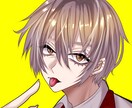 強く、サムネ映えするアイコン描きます ちょっぴりダークで個性的。魅力的なイラストお描きします。 イメージ2