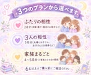 夫婦・親子・婚活の相性をタロットと数秘で鑑定します 鑑定歴16年|依存させない文章鑑定で関係にヒントを イメージ3