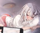 歌ってみたの挿絵やVTuberイラスト描きます 魅力的なイラストを沢山の人に届けたい超絶可愛いを届けます イメージ1