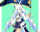 キャラクターイラスト描きます 絵柄気に入っていただけたら幸いです！！ イメージ1