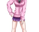 目つきの悪い女の子のイラストを売ります 目つきの悪い女の子のイラスト！IRIAMお試しに最適！ イメージ2