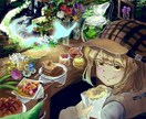 可愛い女性やアニメキャラなどお描きします アイコン、ヘッダーなどもお描きします イメージ1