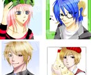 SNS用の【アイコン】お描きします YouTubeやTwitterのSNSのアイコンを描きます！ イメージ4