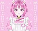 表情差分9種付き！平成ピンク女の子販売いたします 納品後すぐにIRIAM等でご使用いただけます！ イメージ10