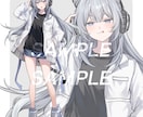 可愛いイラスト制作承ります 男女どちらも可能！総実績150以上あり イメージ6
