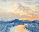 あなたの大切な景色をもっと好きになる一枚に描きます アナログで、思い出の風景や大切な場所を心を込めて描きます。 イメージ1