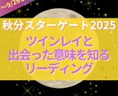 9/26まで！スターゲート・リーディングをします 人生の節目と魂の進化を霊視タロットでお伝えします イメージ1
