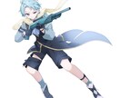 中性キャラ特化でアナタのお姿をデザイン致します キャラデザ、キービジュアル、MV用立ち絵 etc. イメージ4