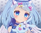 かわいい女の子のアイコ描きます SNSなどのアイコンに使用できるイラストをお描きします。 イメージ3
