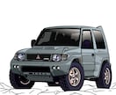 あなたの愛車、大好きな車を描きます スタンダードプラン（内装やナンバープレート無し） イメージ7
