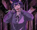 Vライバー様・配信者様必見！活動用イラスト描きます 他とは違うエッジの効いた可愛さを！予算で選べる松竹梅プラン有 イメージ6
