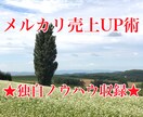 メルカリで稼ぐコツ教えます 2年で売上100万円突破したノウハウを伝授します。 イメージ1