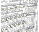 思い出の風景、憧れの風景を描きます 写真をもとにシンプルに、繊細に風景や人々を描きます イメージ8