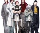 表情差分付き！TRPGなどの立ち絵を制作します 丁寧な聞き取りと相談で、キャラの個性が出る立ち絵を描きます！ イメージ8