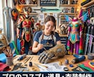 3Dプリンターでコスプレ小道具制作します デジタル造形でミリ単位の再現！軽量・高強度な装備を最短で実現 イメージ1