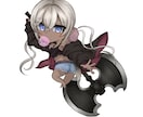 ご依頼【立ち絵】【SD（ミニキャラ】描きます SNSアイコンや配信に使える！キャラクターを制作します！ イメージ3
