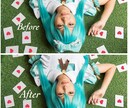 人物レタッチ(写真修正・加工)いたします プロのレタッチャーが写真を綺麗に仕上げます。 イメージ5