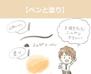ふんわり、ほのぼの水彩タッチの似顔絵お描きします 商用利用◎あなただけのアイコン、似顔絵で、日常に彩りを。 イメージ2