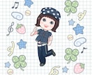 かわいい3等身の女の子イラストを描きます ファッションや美容系のイラストもお任せください イメージ4