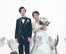 コラージュ風結婚式のオープニング動画作ります コラージュ風の映像で人とは違うオープニングにしませんか? イメージ6