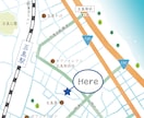 お店のテイストに合わせた簡易地図を作成します シンプルや手書き風など分かりやすい地図をデザインいたします。 イメージ5