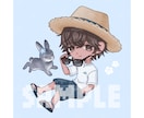 ちんまりかわいいちびキャラ制作します ゆるくて使いやすい♡グッズやスタンプなどに♩*゜ イメージ6