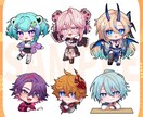 デフォルメ(SD・ミニキャラ)イラスト描きます 優しい雰囲気のイラストが得意です イメージ6