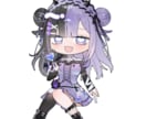 かわいいデフォルメ(SD)イラスト制作いたします アイコン/サムネ/グッズ/立ち絵/歌ってみたイラストなど イメージ2
