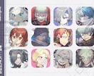 男の子アイコン/イラスト描きます Vtuber立ち絵/TRPG/配信者のイメ絵お任せあれ！ イメージ6