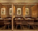 居酒屋向け｜内観パース制作 承りますます 空間の雰囲気と魅力をリアルに可視化します イメージ1
