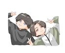 アイコンやサムネなどの一枚絵を描かせていただきます SNSや動画投稿にイラストが必要な方はぜひ！ イメージ4