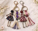 Ms.flua花結びキーホルダー販売します 心を結ぶ、小さな花。世界にひとつを貴方の為に届けます。 イメージ6