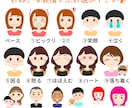 商用可！2000円〜吹き出し表情3点セット描きます ほんわかで可愛いアイコンはSNSなどにすぐ使えます！ イメージ4