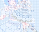 ふわふわ可愛いキャラクターの立ち絵を描きます キャラシやコテシ、TRPGでの立ち絵にどうぞ！ イメージ4