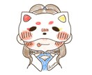 SNS用のゆるーくふんわり手描きイラスト描きます 安くてかわいいアイコンが欲しい方にオススメ！ イメージ3