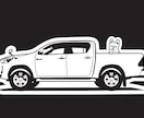 愛車のオリジナルステッカー制作します あなたの愛車をステッカーで形にしませんか？ イメージ2