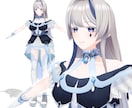 フルスクラッチ3Dキャラクターを制作します Vtuber等で使用できる3Dキャラクター制作 イメージ4