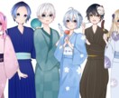 1枚絵・SNSアイコン・ヘッダーお描きします SNSアイコン、ヘッダー、歌ってみたサムネイル等お描きします イメージ5