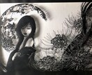 オリジナルで切り絵を作成いたします 繊細な黒が織りなす影のアートをお楽しみください。 イメージ7